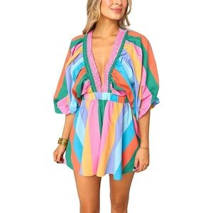 Buddy Love Multicolor Striped Jumpsuit